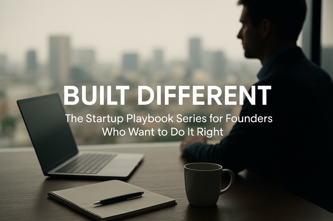 Built Different: The Startup Playbook Series for Founders Who Want to Do It Right