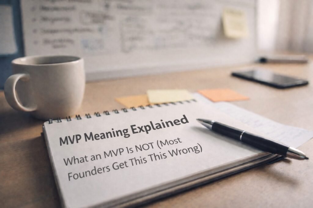 MVP meaning explained for startup founders