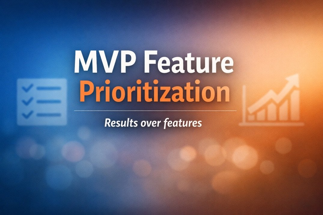 MVP Feature Prioritization: Why Users Wanted Results, Not More Features